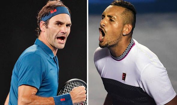 Federer îi ia apărarea lui Kyrgios în disputa cu Nadal